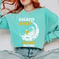 Escaped Reality Do Not Disturb Book Lover Comfort Colors Sweatshirt Butter