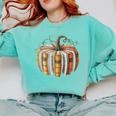 Fall Book Pumpkin Fall Librarians Bookworm Teachers Students Comfort Colors Sweatshirt Butter
