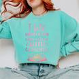 I Fall For The Characters WCrowns Fantasy Book Lover Tee Comfort Colors Sweatshirt Butter