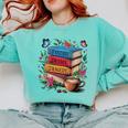 Fantasy Drama Tragedy Books Subtle Reader Librarian Flower Comfort Colors Sweatshirt Butter Fantasy Drama Tragedy Books Subtle Reader Librarian Flower Comfort Colors Sweatshirt Butter