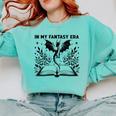 In My Fantasy Era Book Lover Tee Premium Tri-Blend Comfort Colors Sweatshirt Butter