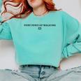 Very Fond Of Walking Book Lover Mom Walking Comfort Colors Sweatshirt Butter Very Fond Of Walking Book Lover Mom Walking Comfort Colors Sweatshirt Butter