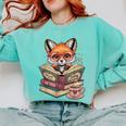 Fox Read Books Be Kind Stay Weird Reader Cute Nerd Bookworm Comfort Colors Sweatshirt Butter Fox Read Books Be Kind Stay Weird Reader Cute Nerd Bookworm Comfort Colors Sweatshirt Butter