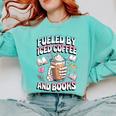 Fueled By Iced Coffee And Books Book Lover Retro Comfort Colors Sweatshirt Butter Fueled By Iced Coffee And Books Book Lover Retro Comfort Colors Sweatshirt Butter