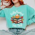 Fully Booked This Fall Comfort Colors Sweatshirt Butter Fully Booked This Fall Comfort Colors Sweatshirt Butter