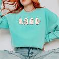 Ghost Book Reading Halloween Books Lover Teacher Kids Comfort Colors Sweatshirt Butter Ghost Book Reading Halloween Books Lover Teacher Kids Comfort Colors Sweatshirt Butter