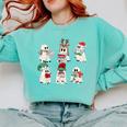 Ghost Santa Elf Squad Read Books Bookish Librarian Christmas Comfort Colors Sweatshirt Butter Ghost Santa Elf Squad Read Books Bookish Librarian Christmas Comfort Colors Sweatshirt Butter