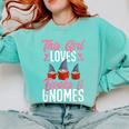 This Girl Loves Books And Gnomes Gardener Dwarf Garden Gnome Comfort Colors Sweatshirt Butter This Girl Loves Books And Gnomes Gardener Dwarf Garden Gnome Comfort Colors Sweatshirt Butter