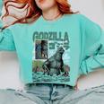 Godzilla Ocean Scene Comic Book Illustration Movie Monster Comfort Colors Sweatshirt Butter Godzilla Ocean Scene Comic Book Illustration Movie Monster Comfort Colors Sweatshirt Butter