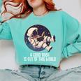 Good Book Is Out Of This World Astronaut Space Comfort Colors Sweatshirt Butter
