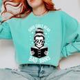 Good Girls Read Bad Books Skeleton Comfort Colors Sweatshirt Butter Good Girls Read Bad Books Skeleton Comfort Colors Sweatshirt Butter