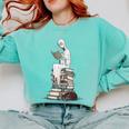 Gothic Librarian Halloween Books Tee For Teachers Comfort Colors Sweatshirt Butter Gothic Librarian Halloween Books Tee For Teachers Comfort Colors Sweatshirt Butter