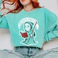 Grim Reaper Bookworm Cute Book Reading Halloween Comfort Colors Sweatshirt Butter Grim Reaper Bookworm Cute Book Reading Halloween Comfort Colors Sweatshirt Butter