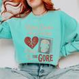Horror Book Club Creepy Reader Gothic Fiction Thriller Fan Comfort Colors Sweatshirt Butter