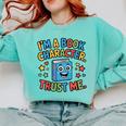 I'm a Book Character Costumes For Kids Storybook Character Comfort Colors Sweatshirt Butter I'm a Book Character Costumes For Kids Storybook Character Comfort Colors Sweatshirt Butter