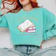 I'm In A Really Good Place In My Book Not Mentally Comfort Colors Sweatshirt Butter I'm In A Really Good Place In My Book Not Mentally Comfort Colors Sweatshirt Butter