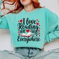 Its A Good Day To Read Book Across America Kids Comfort Colors Sweatshirt Butter
