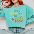 It's a Good Day To Read A Book Lovers Men Women Kids Comfort Colors Sweatshirt Butter It's a Good Day To Read A Book Lovers Men Women Kids Comfort Colors Sweatshirt Butter