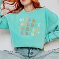 It's A Good Day To Read A Book Reading Librarian Teacher Kid Comfort Colors Sweatshirt Butter