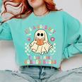 It's A Good Day To Read More Horror Books Halloween Comfort Colors Sweatshirt Butter