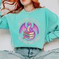 Just A Girl Who Loves Dragons And Books Fantasy Dragon Comfort Colors Sweatshirt Butter Just A Girl Who Loves Dragons And Books Fantasy Dragon Comfort Colors Sweatshirt Butter