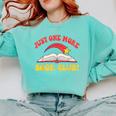 Just One More Book Club Bookish Hippie Comfort Colors Sweatshirt Butter Just One More Book Club Bookish Hippie Comfort Colors Sweatshirt Butter