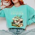 Just One More Chapter Book Lover Comfort Colors Sweatshirt Butter Just One More Chapter Book Lover Comfort Colors Sweatshirt Butter