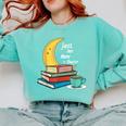 Just One More Chapter Love Book Reading Comfort Colors Sweatshirt Butter