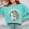 Just One More Chapter Skeleton Reading Cozy Books Comfort Colors Sweatshirt Butter Just One More Chapter Skeleton Reading Cozy Books Comfort Colors Sweatshirt Butter