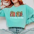 If You Know You Know 6 7 Reading Books Christmas 67 Meme Comfort Colors Sweatshirt Butter
