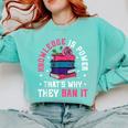 Knowledge Is Power Book Club Librarian Read Banned Books Comfort Colors Sweatshirt Butter Knowledge Is Power Book Club Librarian Read Banned Books Comfort Colors Sweatshirt Butter