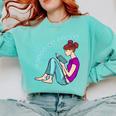 Leave Me Alone I'm Reading a Book For Bookworms Premium Tri-Blend Comfort Colors Sweatshirt Butter