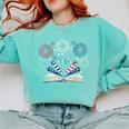 Librarian 4th July Book Lover Bookworm Patriotic Books Comfort Colors Sweatshirt Butter Librarian 4th July Book Lover Bookworm Patriotic Books Comfort Colors Sweatshirt Butter