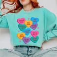 Librarian Shirt Valentines Book Worm Reading Tshirt Premium Tri-Blend Comfort Colors Sweatshirt Butter