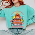 Literature Abibliophobia Book Reader Comfort Colors Sweatshirt Butter