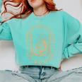 Literature Bookworm Abibliophobia Bookish Comfort Colors Sweatshirt Butter