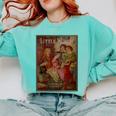 Little Women Book Cover Comfort Colors Sweatshirt Butter