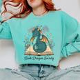 Magical Book Dragon Fantasy Reading Enthusiast Art Comfort Colors Sweatshirt Butter Magical Book Dragon Fantasy Reading Enthusiast Art Comfort Colors Sweatshirt Butter