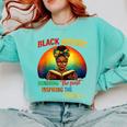 Melanin Honoring Past Inspiring Pride Book Month Comfort Colors Sweatshirt Butter