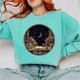 Moon Book Bookshelf Library Coffee Cup Star Stars Pattern Comfort Colors Sweatshirt Butter Moon Book Bookshelf Library Coffee Cup Star Stars Pattern Comfort Colors Sweatshirt Butter