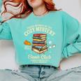 Mystery Book Reader Member Of The Cozy Mystery Book Club Comfort Colors Sweatshirt Butter Mystery Book Reader Member Of The Cozy Mystery Book Club Comfort Colors Sweatshirt Butter