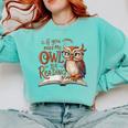 If You Need Me Owl Be Reading Book Lover Students Comfort Colors Sweatshirt Butter If You Need Me Owl Be Reading Book Lover Students Comfort Colors Sweatshirt Butter