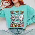 Nothing Goes Beyond Reading Rock Paper Scissors Book Comfort Colors Sweatshirt Butter