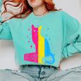 Pansexual Pride Celestial Cat Sitting Book LGBTQ Pan Colors Men Women Comfort Colors Sweatshirt Butter Pansexual Pride Celestial Cat Sitting Book LGBTQ Pan Colors Men Women Comfort Colors Sweatshirt Butter