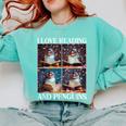 Penguin Love Reading And Penguins Child Book Lover Comfort Colors Sweatshirt Butter Penguin Love Reading And Penguins Child Book Lover Comfort Colors Sweatshirt Butter