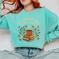 Plants Books And Coffee Nature Leaves Reading Book Lover Premium Tri-Blend Comfort Colors Sweatshirt Butter Plants Books And Coffee Nature Leaves Reading Book Lover Premium Tri-Blend Comfort Colors Sweatshirt Butter
