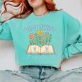 Plot Twist I'm Pregnant Literary Pregnancy Announcement Book Comfort Colors Sweatshirt Butter Plot Twist I'm Pregnant Literary Pregnancy Announcement Book Comfort Colors Sweatshirt Butter