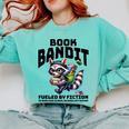 Racoon-Bookworm-Book Bandit-Fueled By Fiction Comfort Colors Sweatshirt Butter Racoon-Bookworm-Book Bandit-Fueled By Fiction Comfort Colors Sweatshirt Butter
