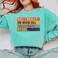 Rare Book Collector Antiquarian Antique Books Collecting Comfort Colors Sweatshirt Butter