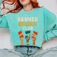 Read Banned Books Club Freely Anti-Censorship Librarian Comfort Colors Sweatshirt Butter Read Banned Books Club Freely Anti-Censorship Librarian Comfort Colors Sweatshirt Butter
